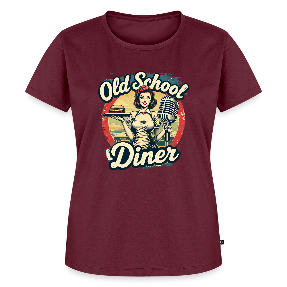 Frauen Premium T-Shirt - Burgunderrot