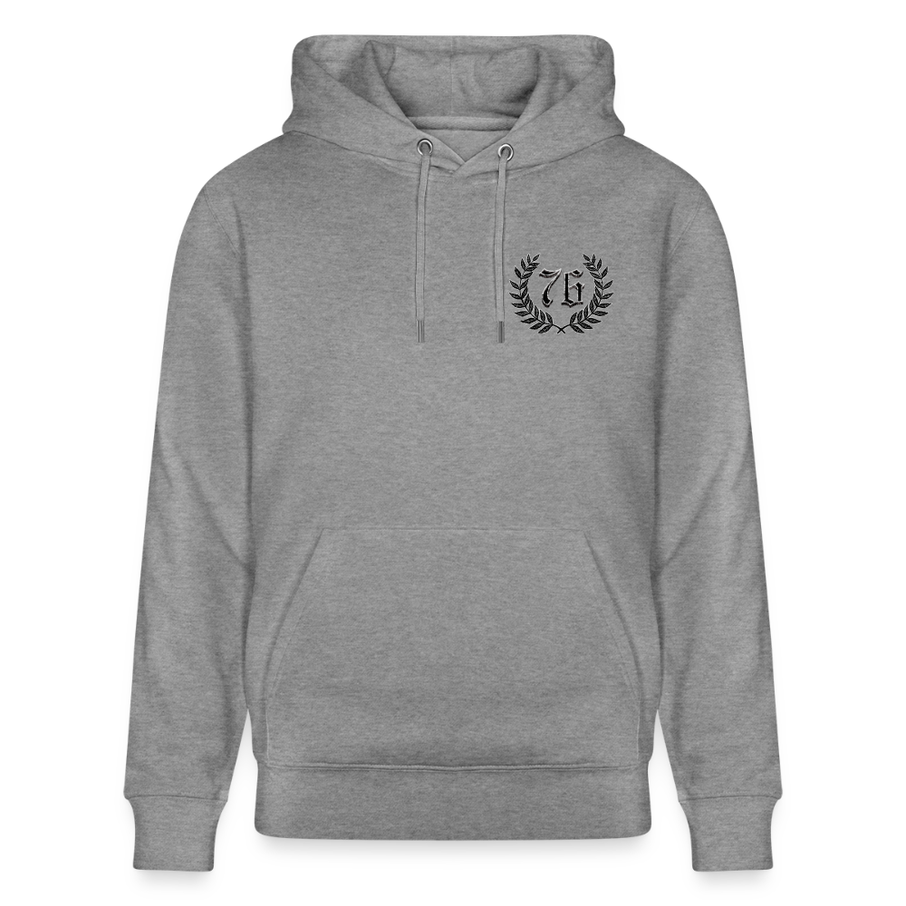 Stanley/Stella Unisex Bio-Hoodie CRUISER - Hellgrau marmoriert