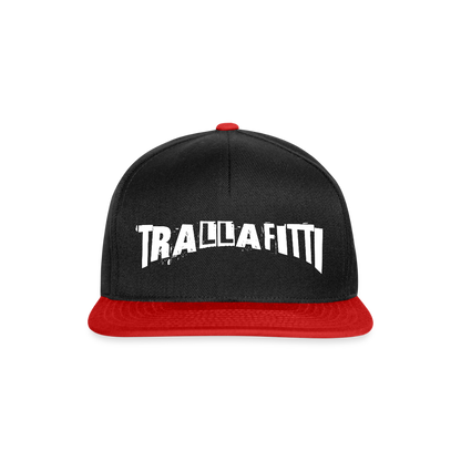 Trallafitti – Chaos in Reinkultur - Snapback Cap - Schwarz/Rot