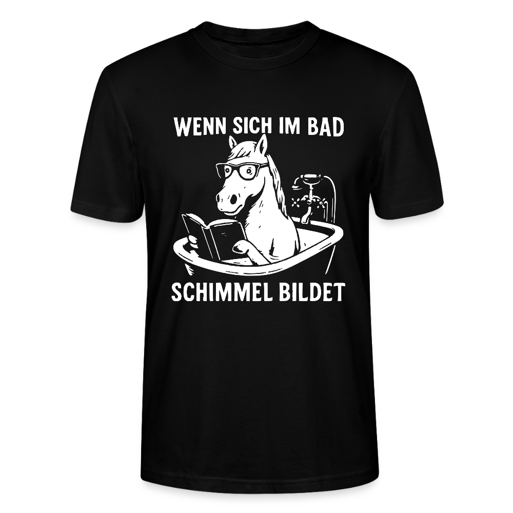 Wenn sich im Bad Schimmel bildet - Stanley/Stella Unisex T-Shirt CRAFTER - Schwarz