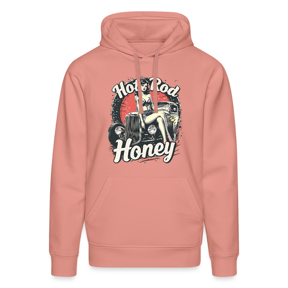 Hot Rod Honey - Bio-Hoodie - Altrosa