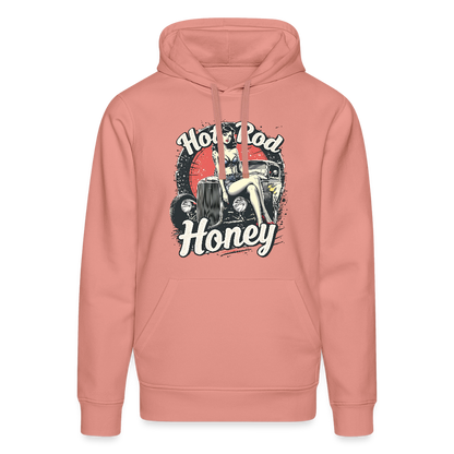Hot Rod Honey - Bio-Hoodie - Altrosa
