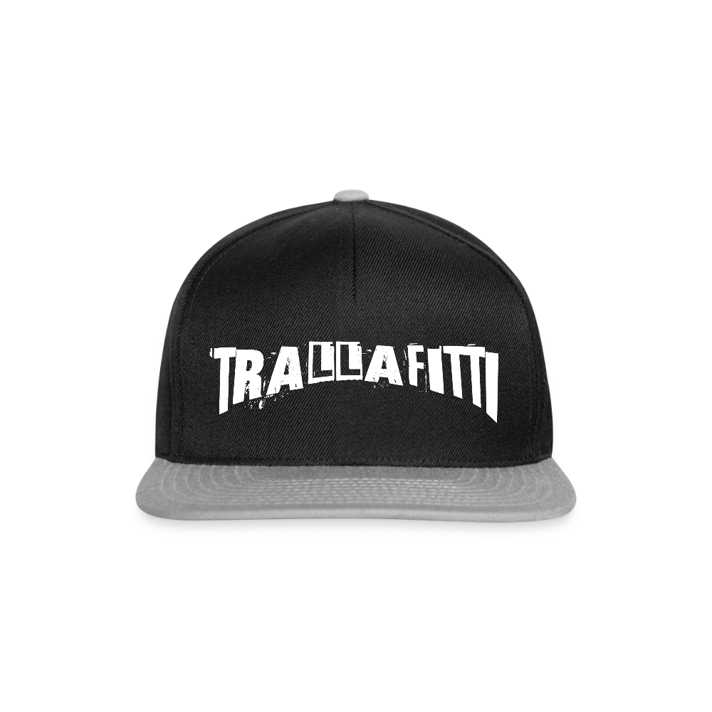 Trallafitti – Chaos in Reinkultur - Snapback Cap - Schwarz/Grau