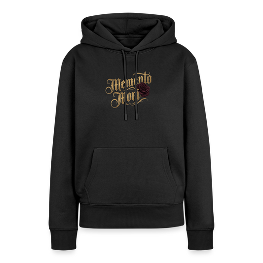 Frauen Premium Hoodie - Schwarz