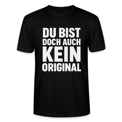Kein Original - Stanley/Stella Unisex T-Shirt CRAFTER - Schwarz