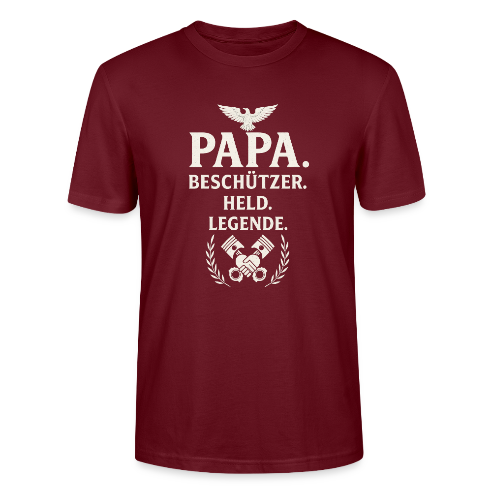 Vatertag - Stanley/Stella Unisex T-Shirt CRAFTER - Burgunderrot