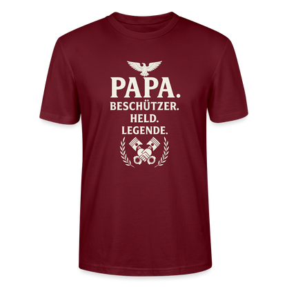 Vatertag - Stanley/Stella Unisex T-Shirt CRAFTER - Burgunderrot