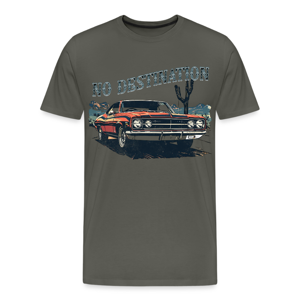 Männer Premium T-Shirt - Asphalt