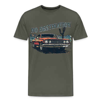 Männer Premium T-Shirt - Asphalt