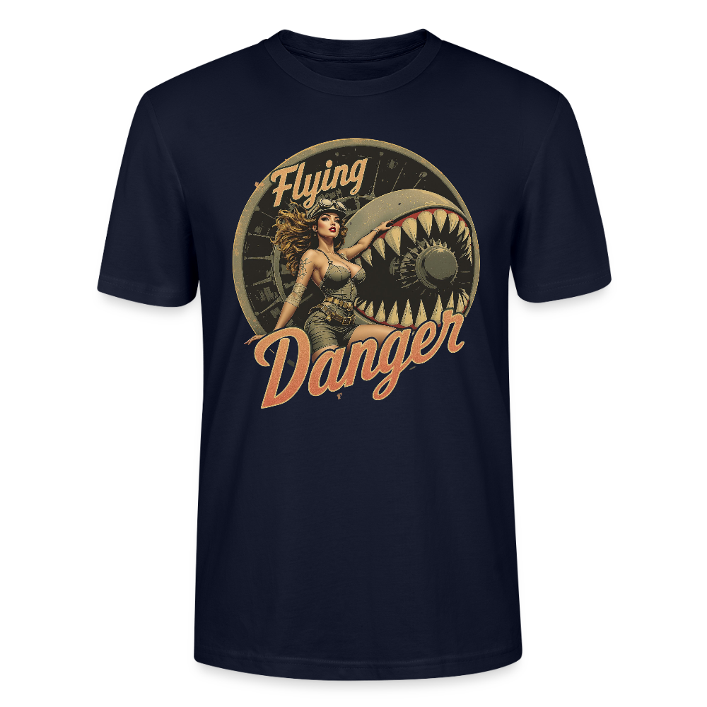 Flying Danger / Unisex T-Shirt - Navy