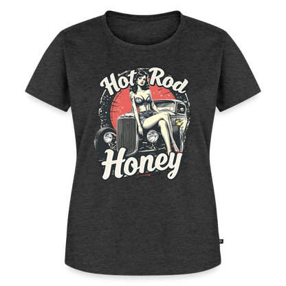 Frauen Premium T-Shirt - Anthrazit meliert