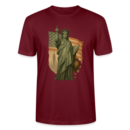 Lady Liberty – The American Way - Stanley/Stella Unisex T-Shirt CRAFTER - Burgunderrot