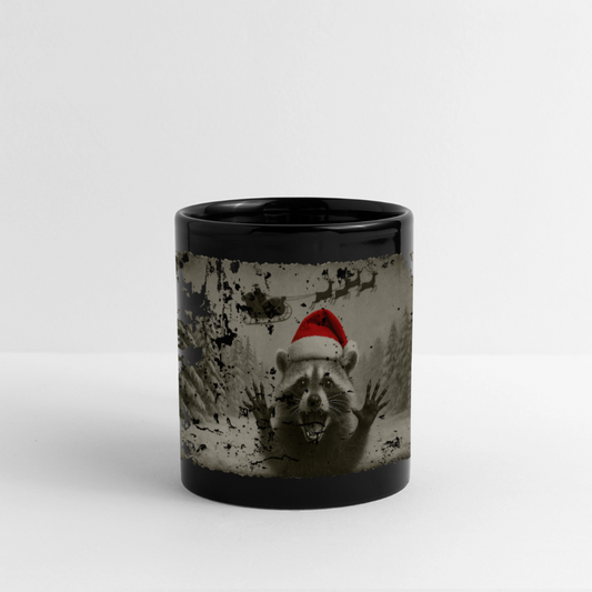 Panoramatasse farbig - Schwarz