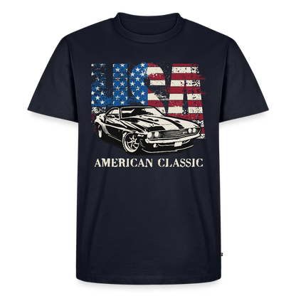 Männer Premium T-Shirt - Navy