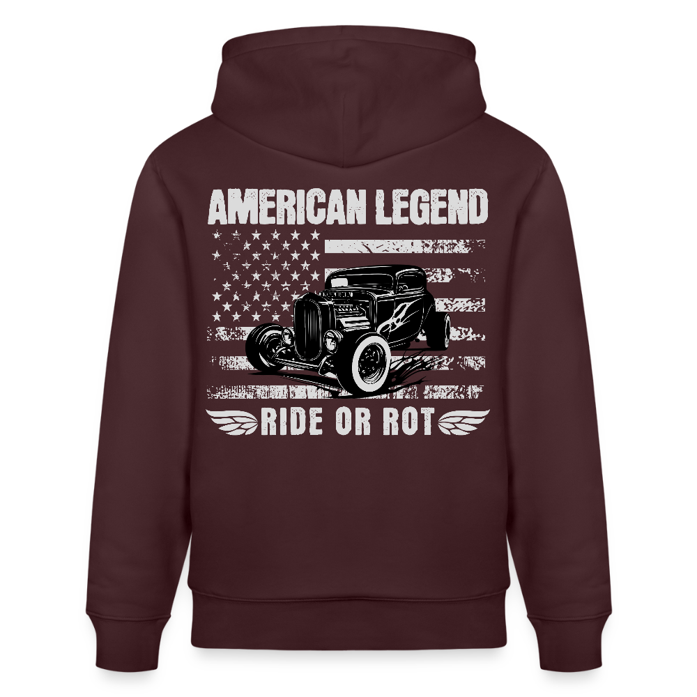 Stanley/Stella Unisex Bio-Hoodie CRUISER - Maroon