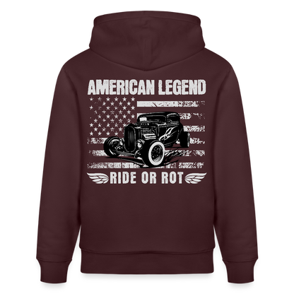 Stanley/Stella Unisex Bio-Hoodie CRUISER - Maroon