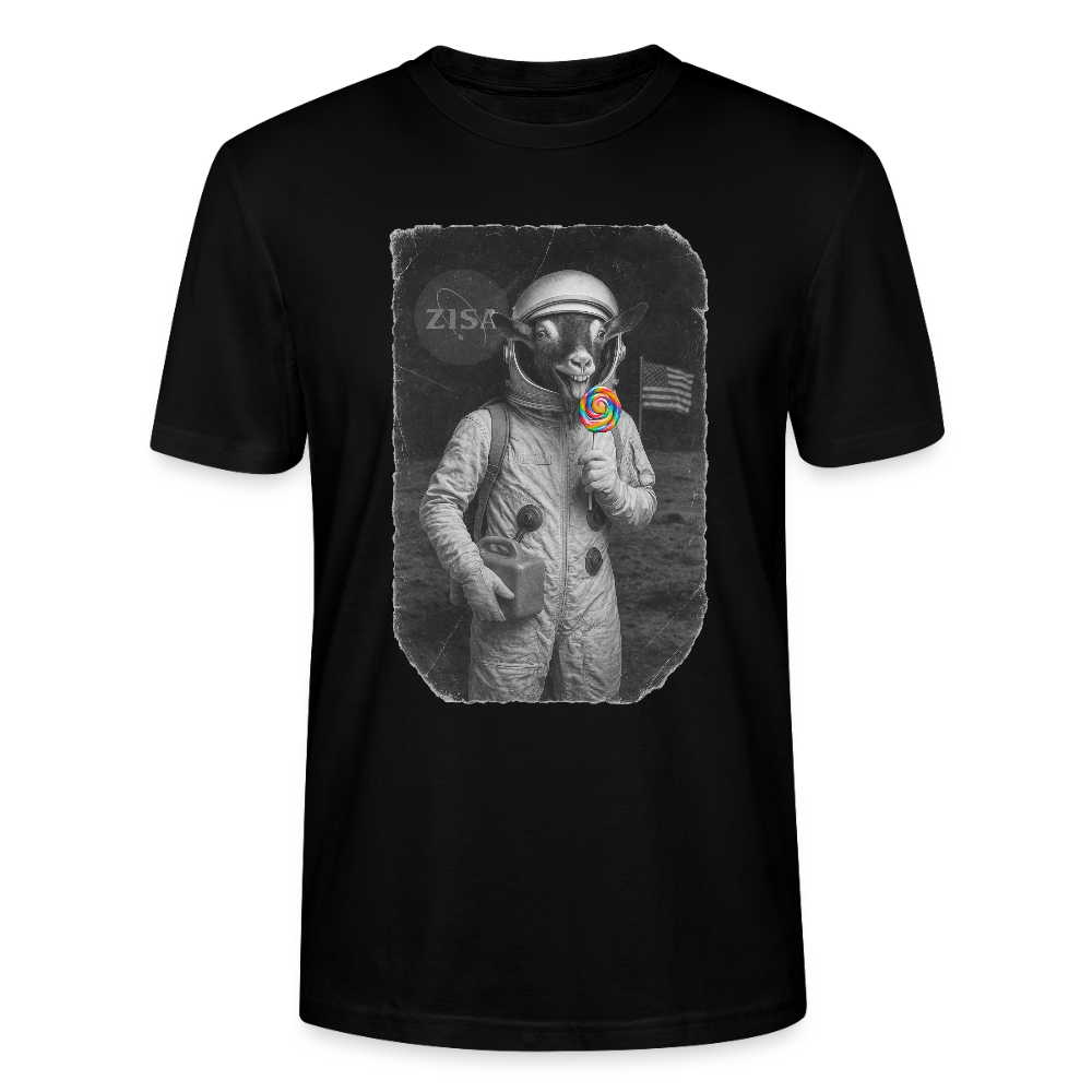 Lolli statt Treibstoff - Premium T-Shirt - Schwarz