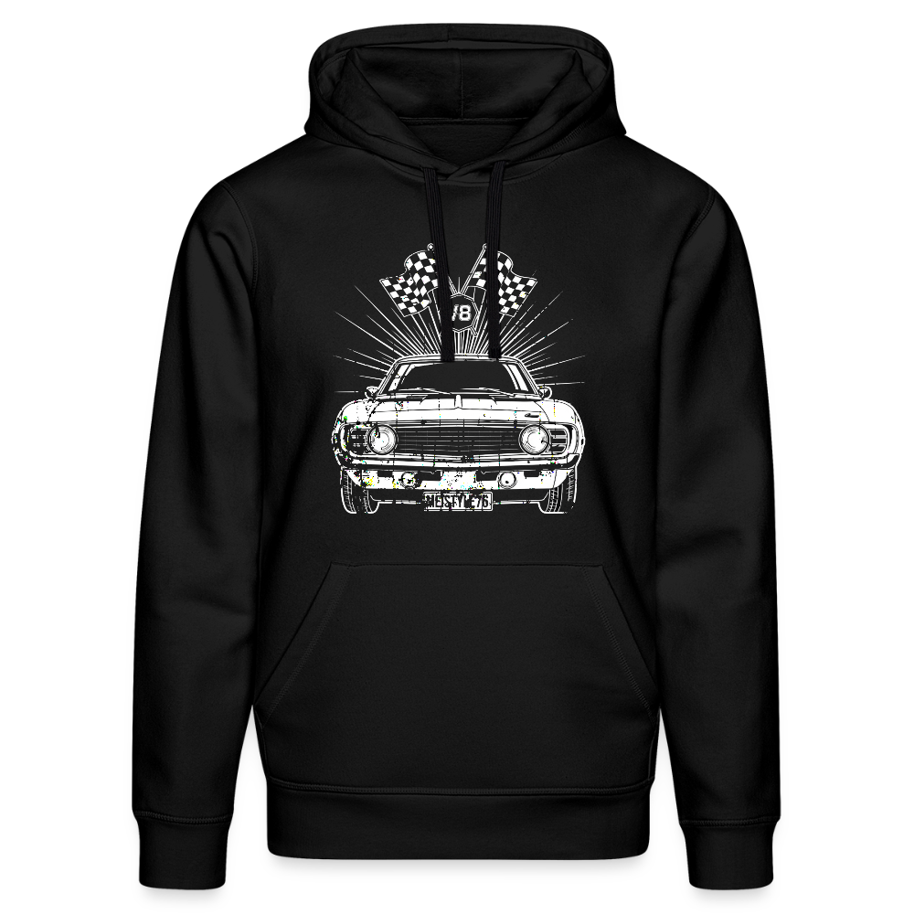 V8 Power – Born to Roar - Bio-Hoodie - Schwarz