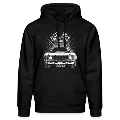 V8 Power – Born to Roar - Bio-Hoodie - Schwarz