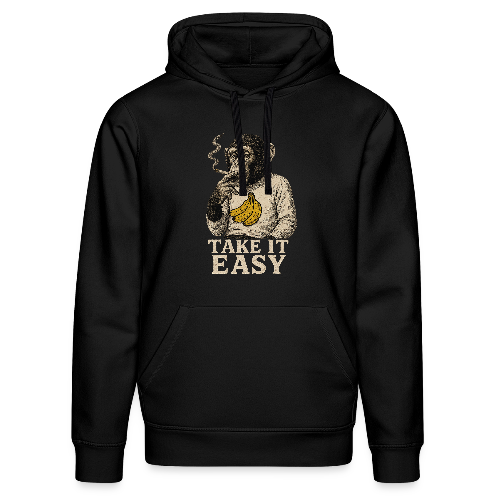 Take It Easy – Banana Vibes - Stanley/Stella Unisex Bio-Hoodie DRUMMER - Schwarz