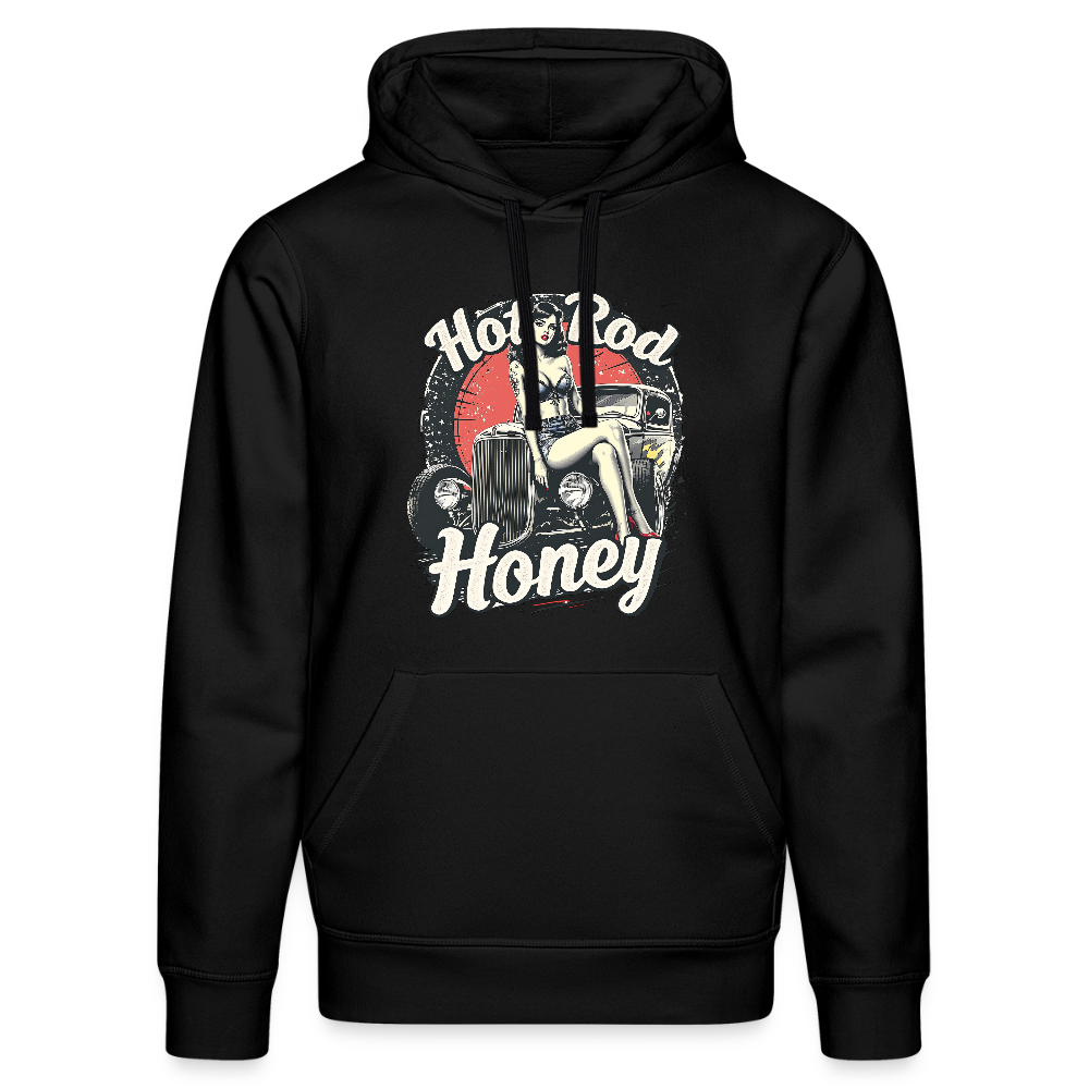 Hot Rod Honey - Bio-Hoodie - Schwarz