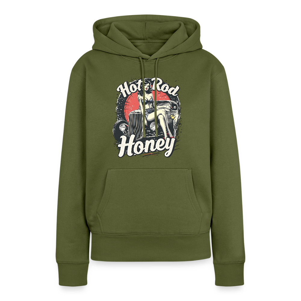 Frauen Premium Hoodie - Khaki