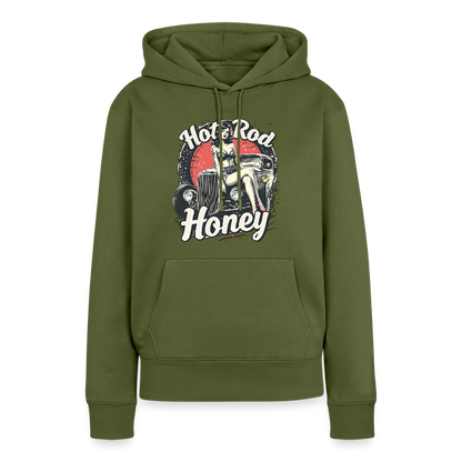 Frauen Premium Hoodie - Khaki