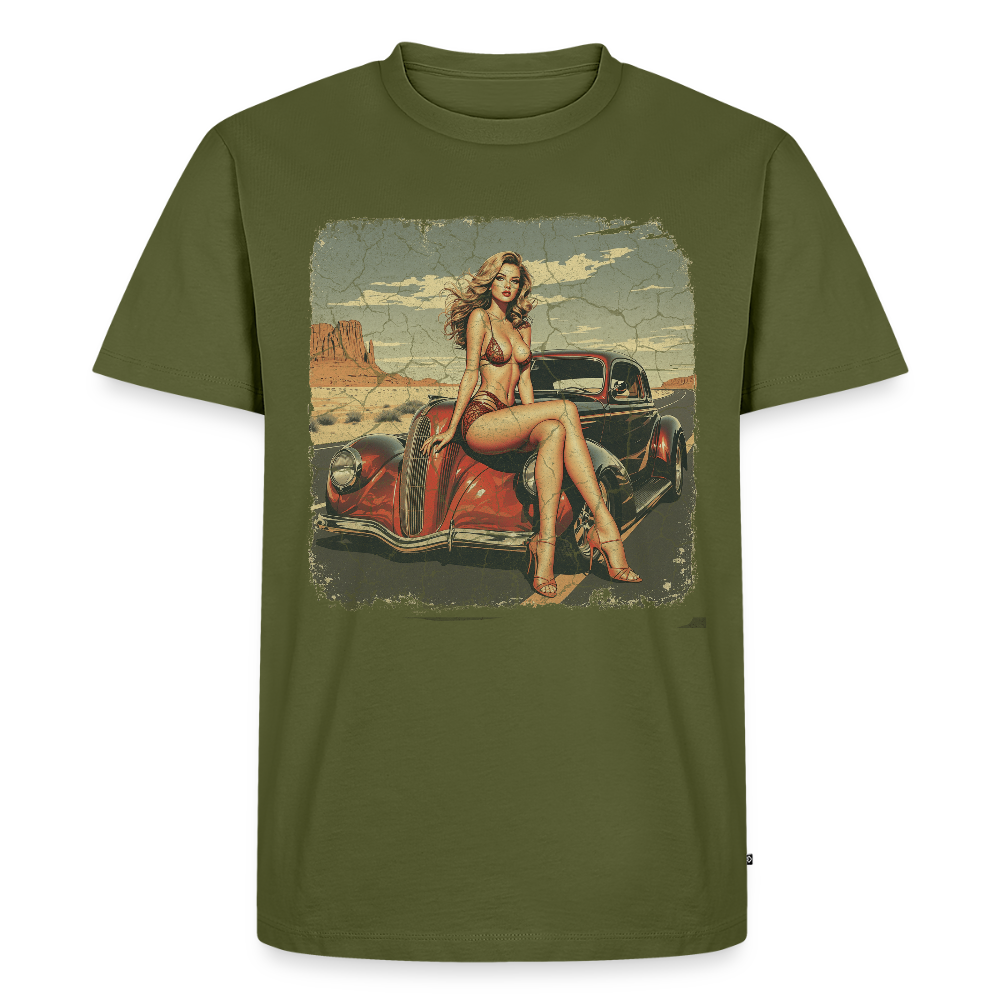 Männer Premium T-Shirt - Khaki