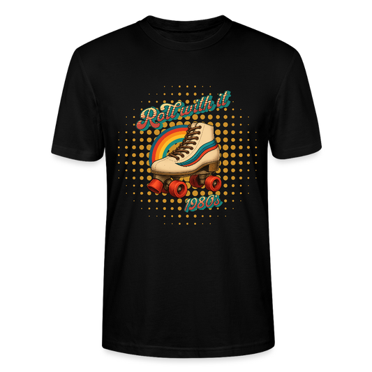 Roll with it – 80s Vibes - Stanley/Stella Unisex T-Shirt CRAFTER - Schwarz