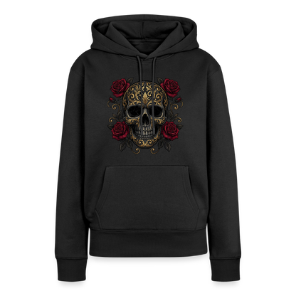 Frauen Premium Hoodie - Schwarz