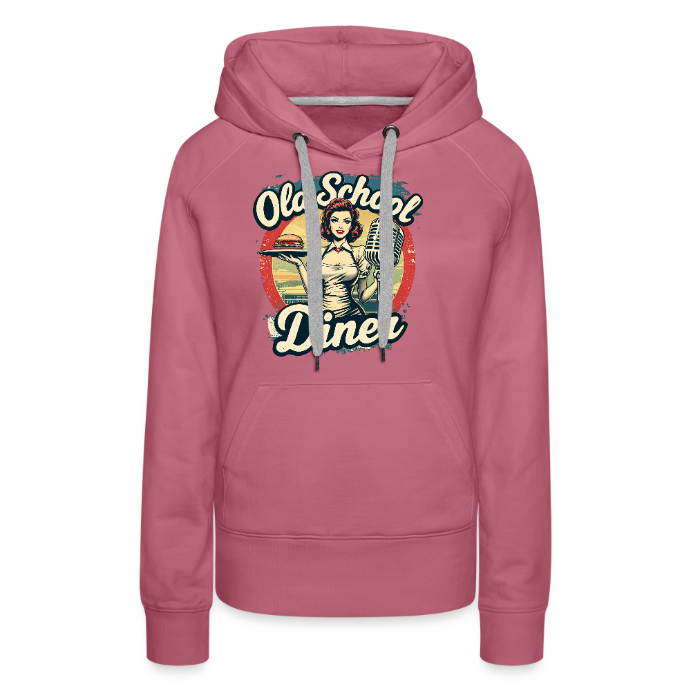 Frauen Premium Hoodie - Malve