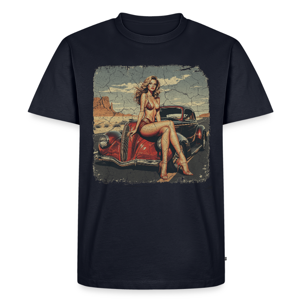 Männer Premium T-Shirt - Navy