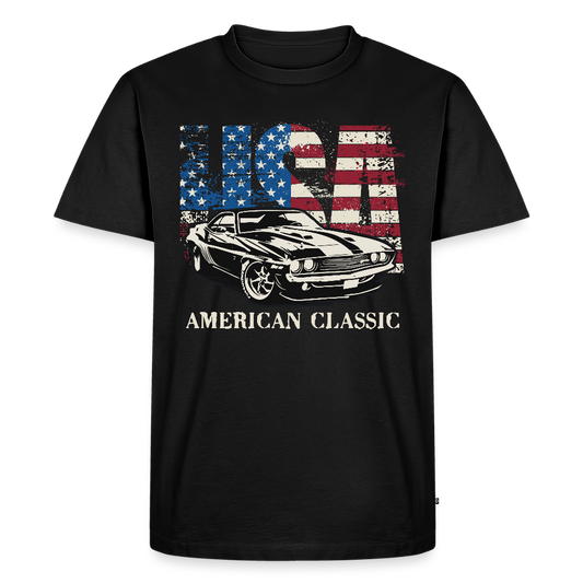 Männer Premium T-Shirt - Schwarz