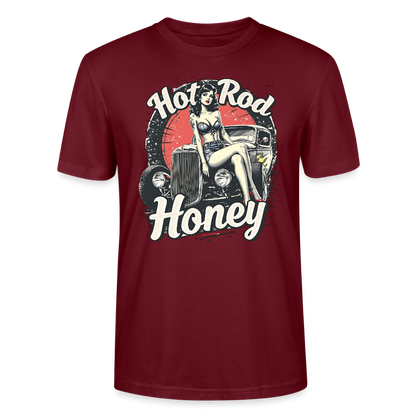 Hot Rod Honey / Unisex T-Shirt - Burgunderrot