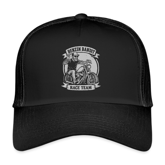 Benzin Bandit -  Trucker Cap - Schwarz/Schwarz