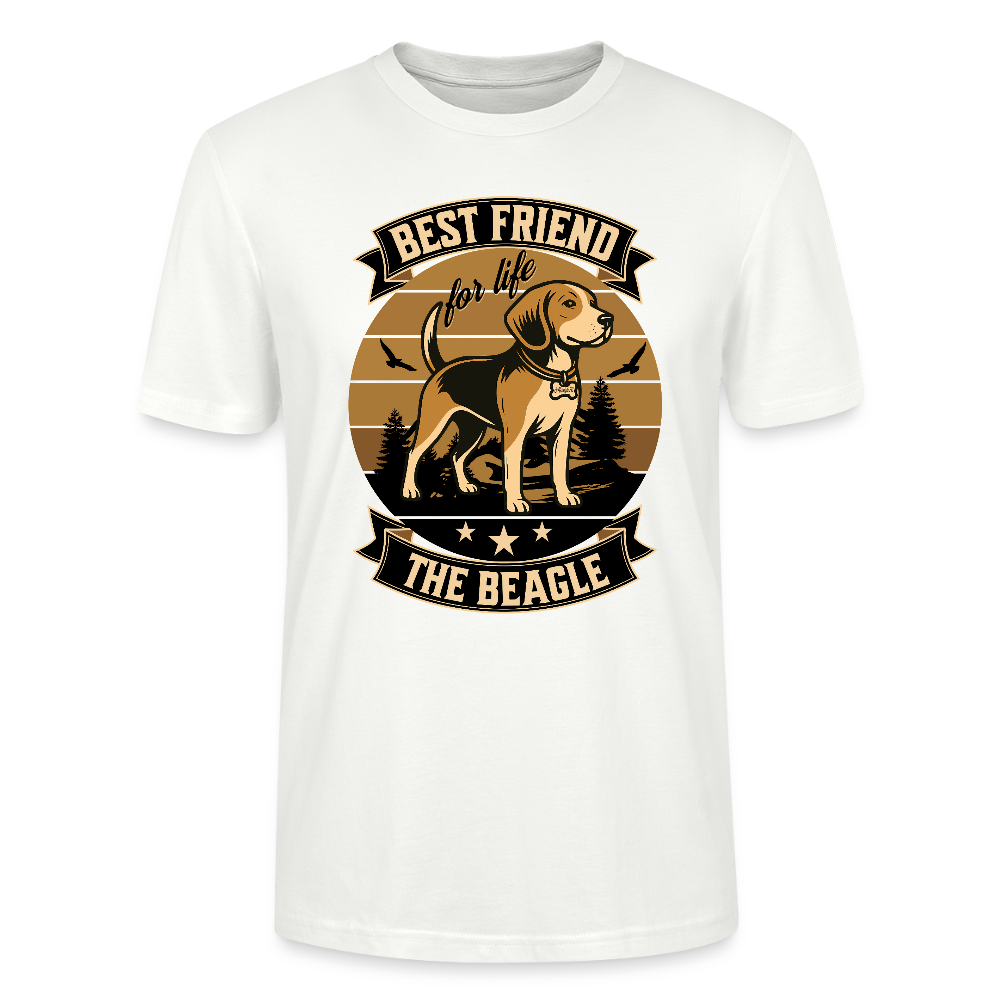 Best Friend for Life – The Beagle - Stanley/Stella Unisex T-Shirt CRAFTER - Weiß
