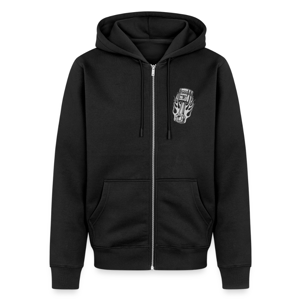 Benzin Bandit - Männer Premium Kapuzenjacke - Schwarz