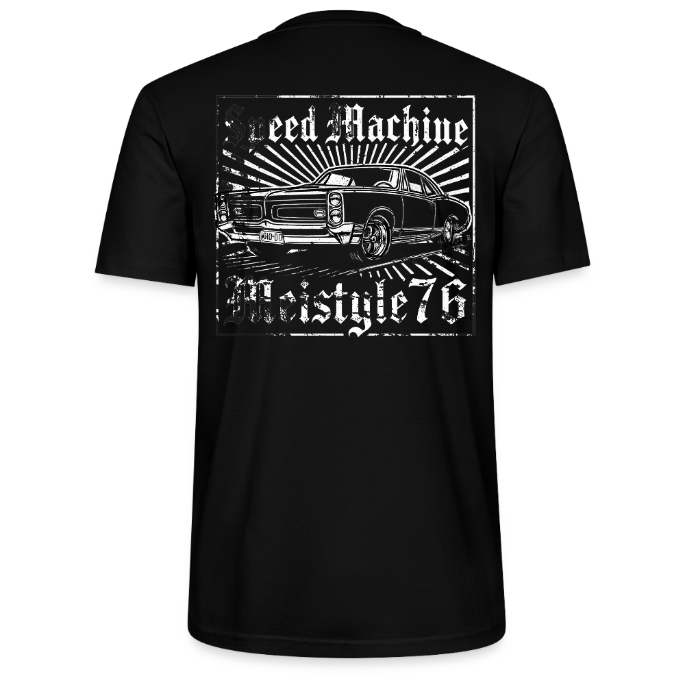 Speed Machine – V8 Vibes Only - Premium T-Shirt - Schwarz