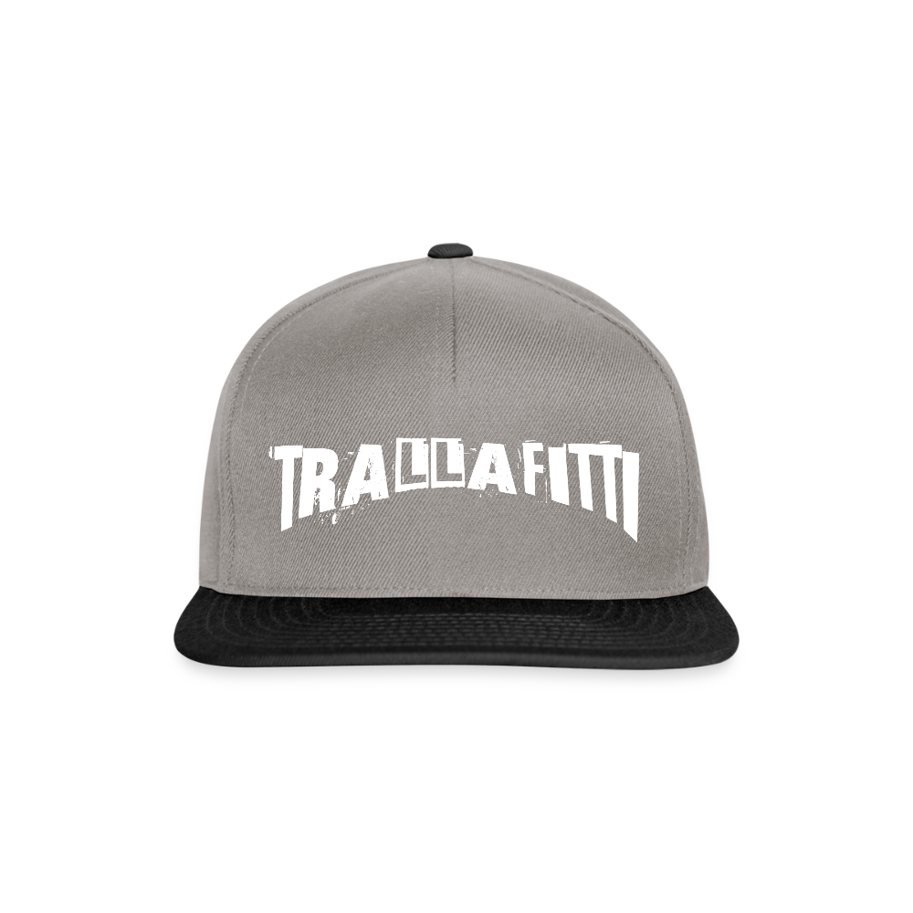 Trallafitti – Chaos in Reinkultur - Snapback Cap - Graphit/Schwarz