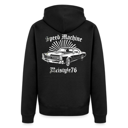Speed Machine - Männer Premium Kapuzenjacke - Schwarz