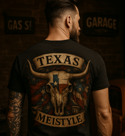 Longhorn Meistyle76 - Männer Premium T-Shirt