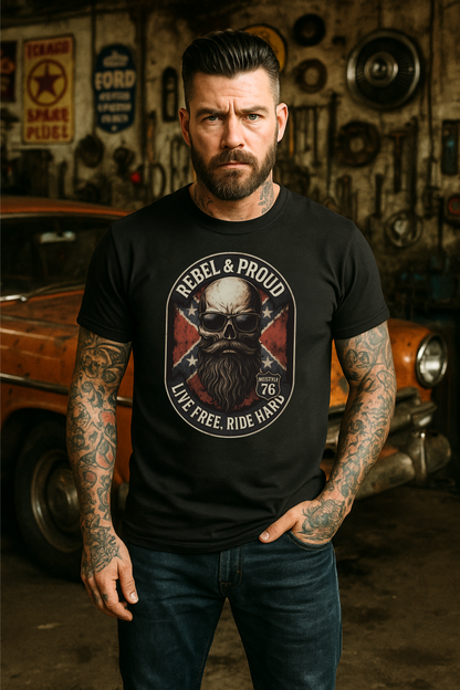 Nicht für jeden - Rebel & Proud - Premium Unisex Shirt für echte Charaktere