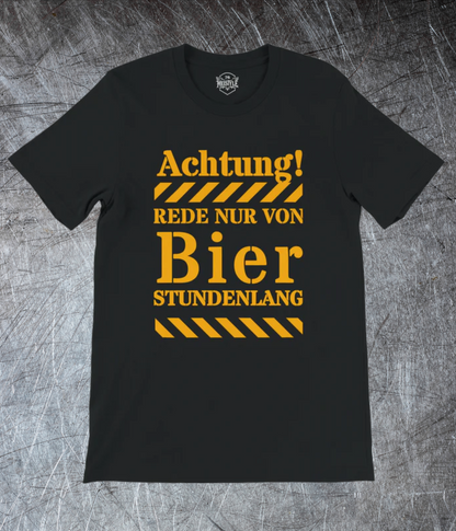 🍺 Achtung – Rede nur von Bier!