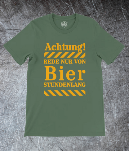 🍺 Achtung – Rede nur von Bier!