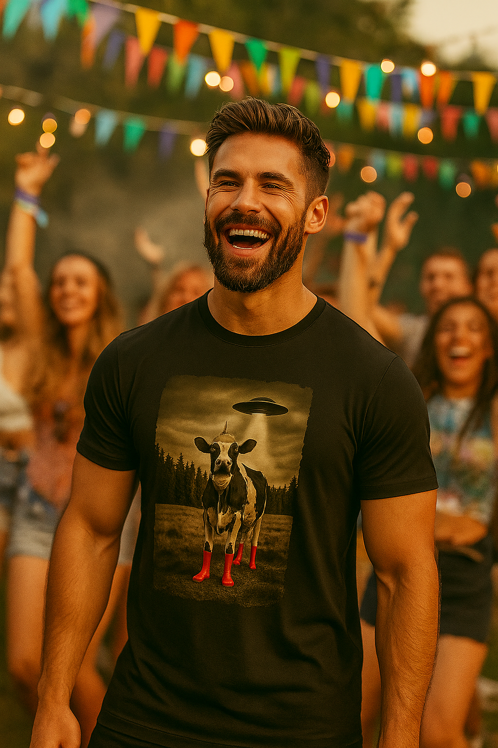 „Wenn der Trip plötzlich real wird…“ - Premium T-Shirt