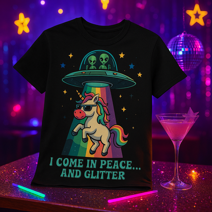 👽 I Come in Peace… and Glitter