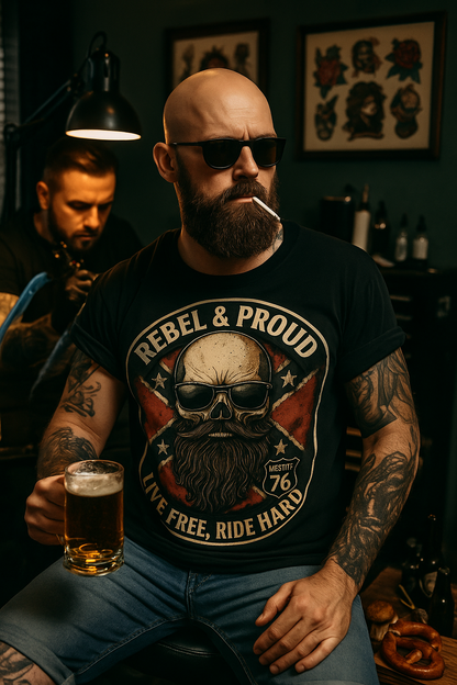Nicht für jeden - Rebel & Proud - Premium Unisex Shirt für echte Charaktere