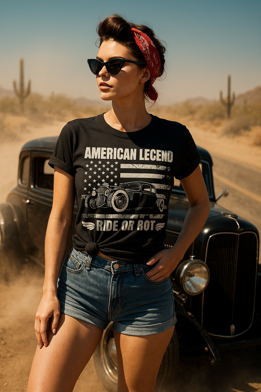 American Legend – Ride or Rot - Premium T-Shirt