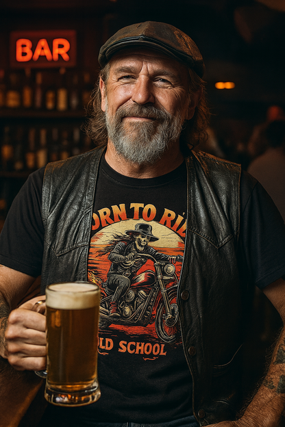 Freedom, Fire & Old School - Premium T-Shirt