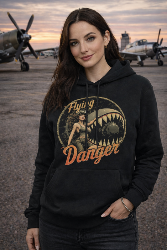 Flying Danger - Frauen Premium Hoodie